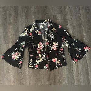 Floral Blazer